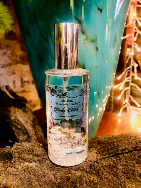 "Kiss Me In The Garden" Heavenly Garden Body Mist