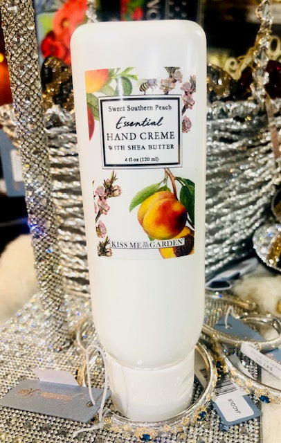 "Kiss Me In The Garden" Sweet Southern Peach Essential Hand Cream