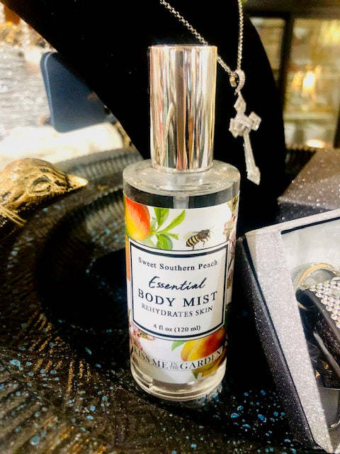 "Kiss Me In The Garden" Sweet Southern Peach Body Mist