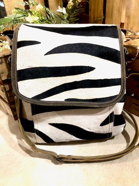 Myra Zebra Hair On Bag