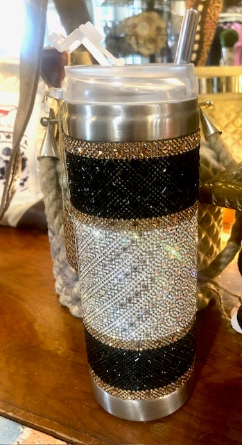 Jacqueline Kent Rhinestone Tumblers