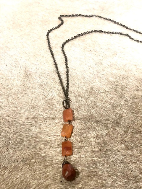 Anju Handcrafted Jewelry Semiprecious Stone Necklace