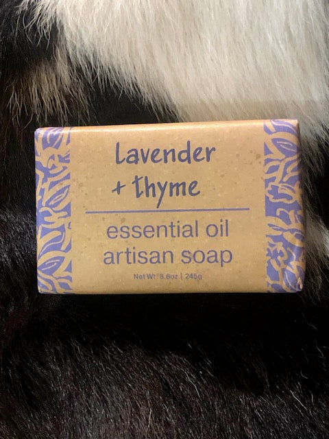 Greenwich Bay Trading Co. Lavender + Thyme Essential Oil Artisan Soap