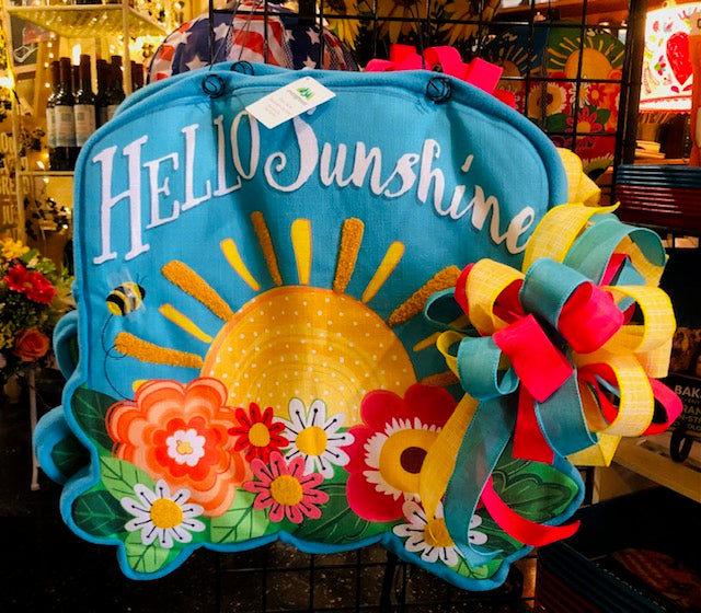 Hello Sunshine Door Decor