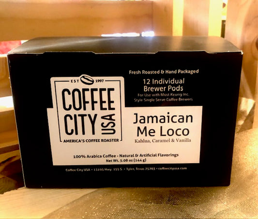 Coffee City USA Jamaican Me Loco Individual Pods