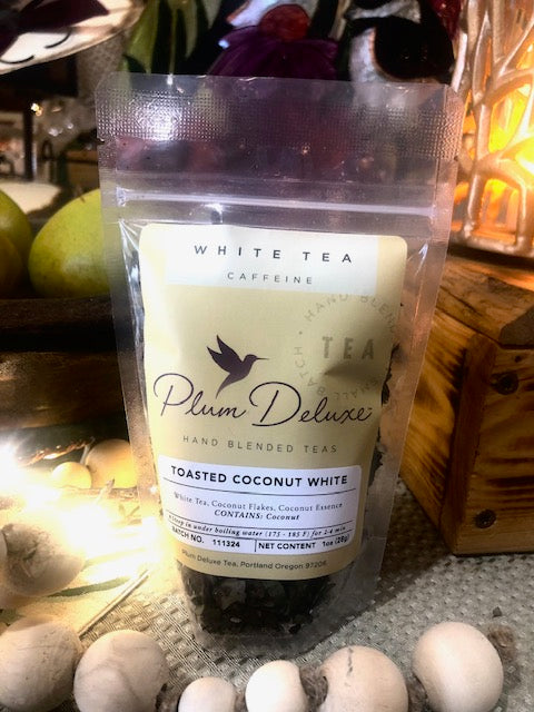 Plum Deluxe White Hand Blended Teas