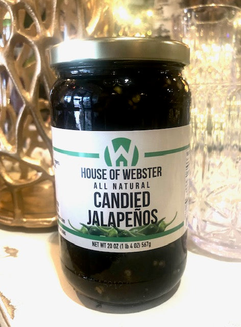 HOUSE OF WEBSTER Candied Jalapenos