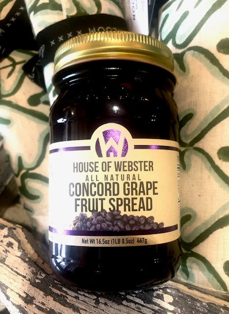 HOUSE OF WEBSTER Concord Grape Fruit Spread