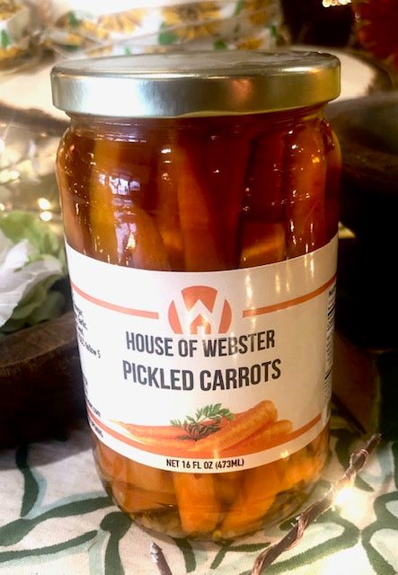 HOUSE OF WEBSTER Pickled Carrots