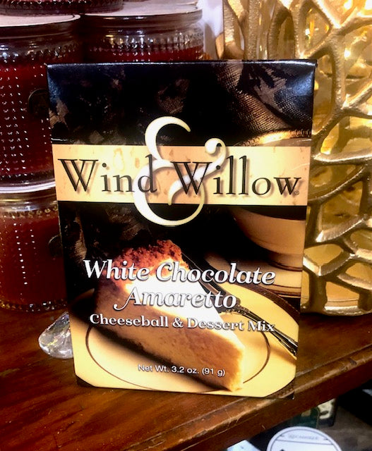 Wind & Willow White Chocolate Amaretto Cheeseball Dessert Mix