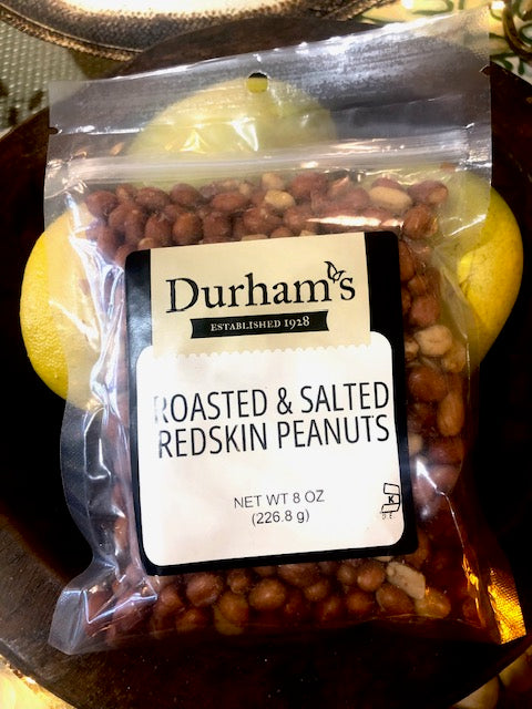 Durham-Ellis Roasted & Salted Redskin Peanuts