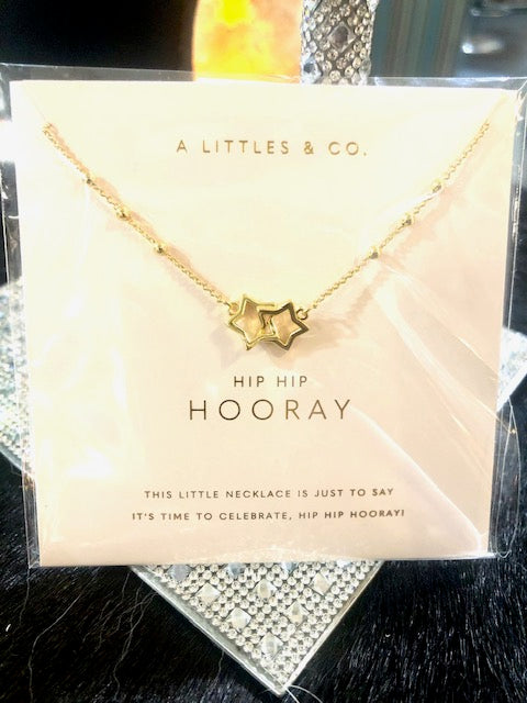 A LITTLES & CO. Hip Hip Hooray Necklace