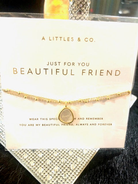 A LITTLES & CO.  Beautiful Friend Bracelet