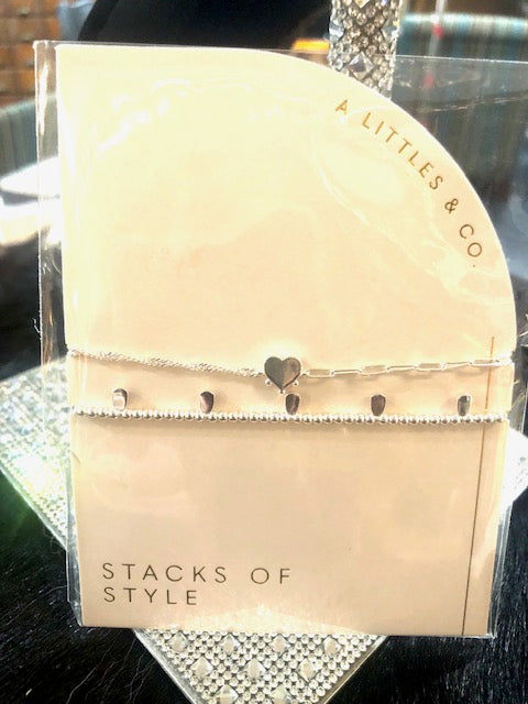 A LITTLES & CO.  Stacks of Style Bracelet