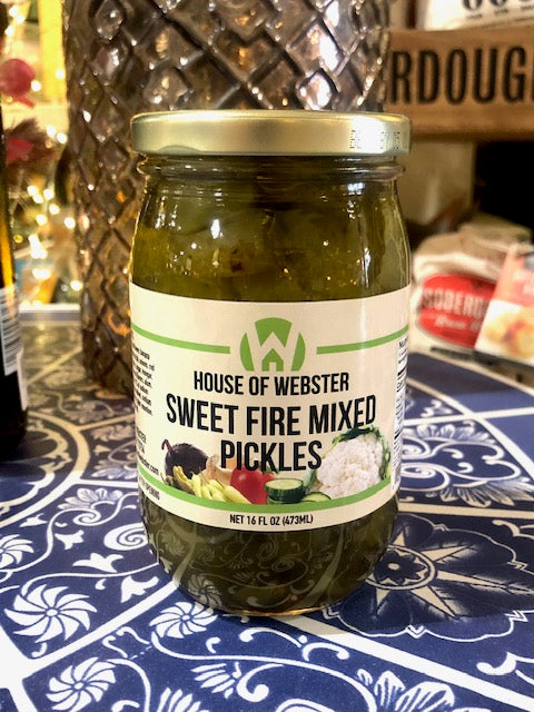 HOUSE OF WEBSTER Sweet Fire Mixed Pickles