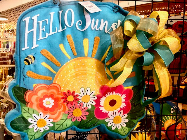 Hello Sunshine Door Decor