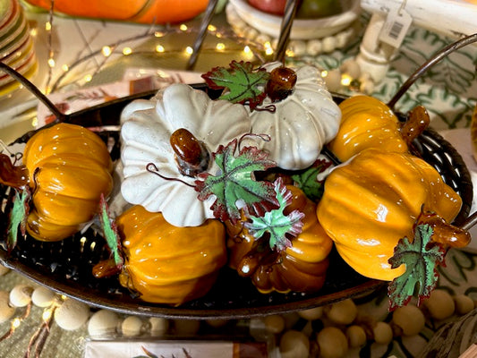 Small Ceramic Pumpkins