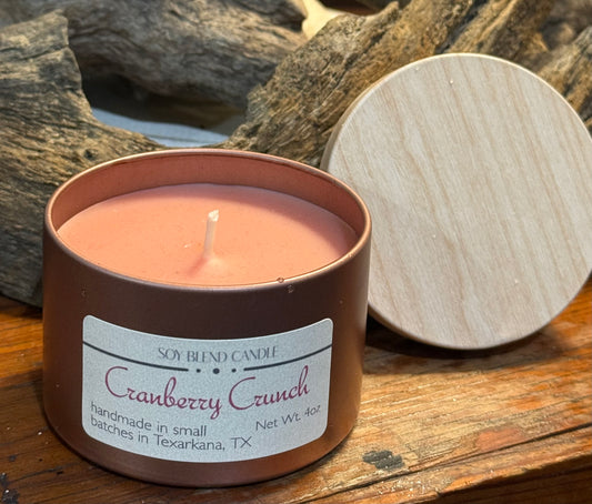 Cranberry Crunch Soy Blend Candle