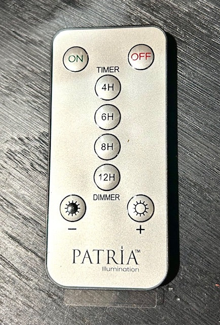 PATRIA CANDLE REMOTE CONTROL