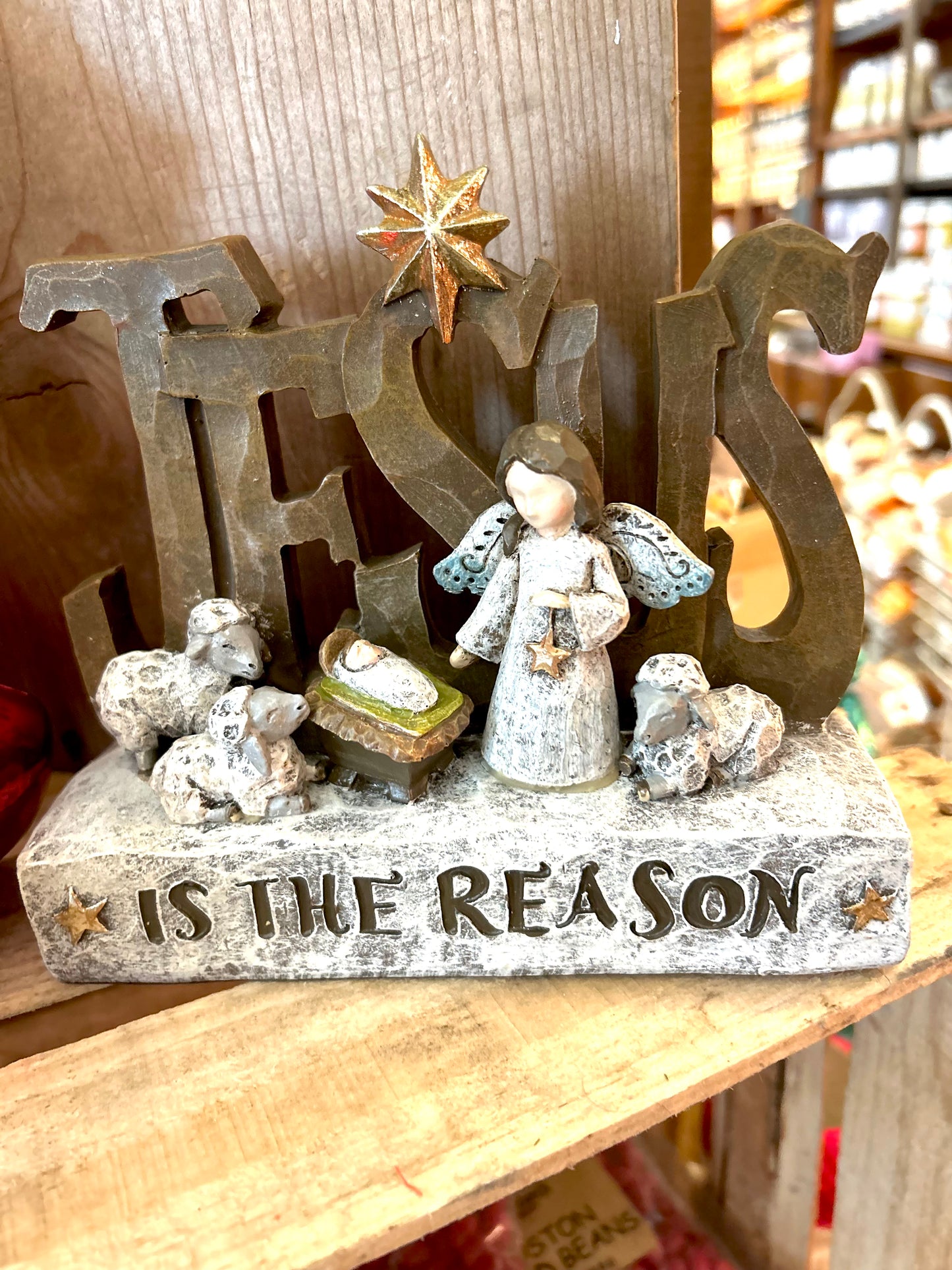 Jesus is the Reason Shelf Sitter