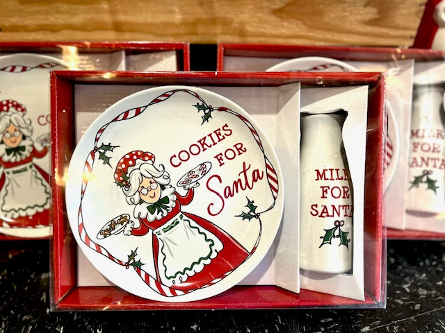 MRS CLAUS SANTA COOKIES GIFT SET