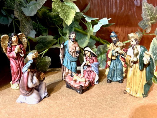 Resin Nativity Set