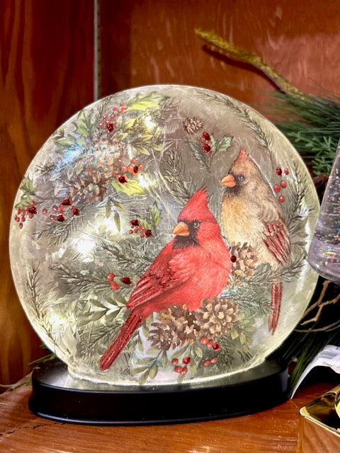 Christmas Cardinal Decor Light