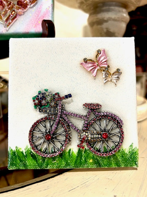 Bicycle & Butterfly by Beth Hague