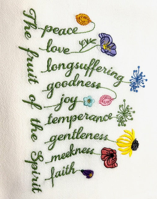 The Fruit of the Spirit Tea Towel