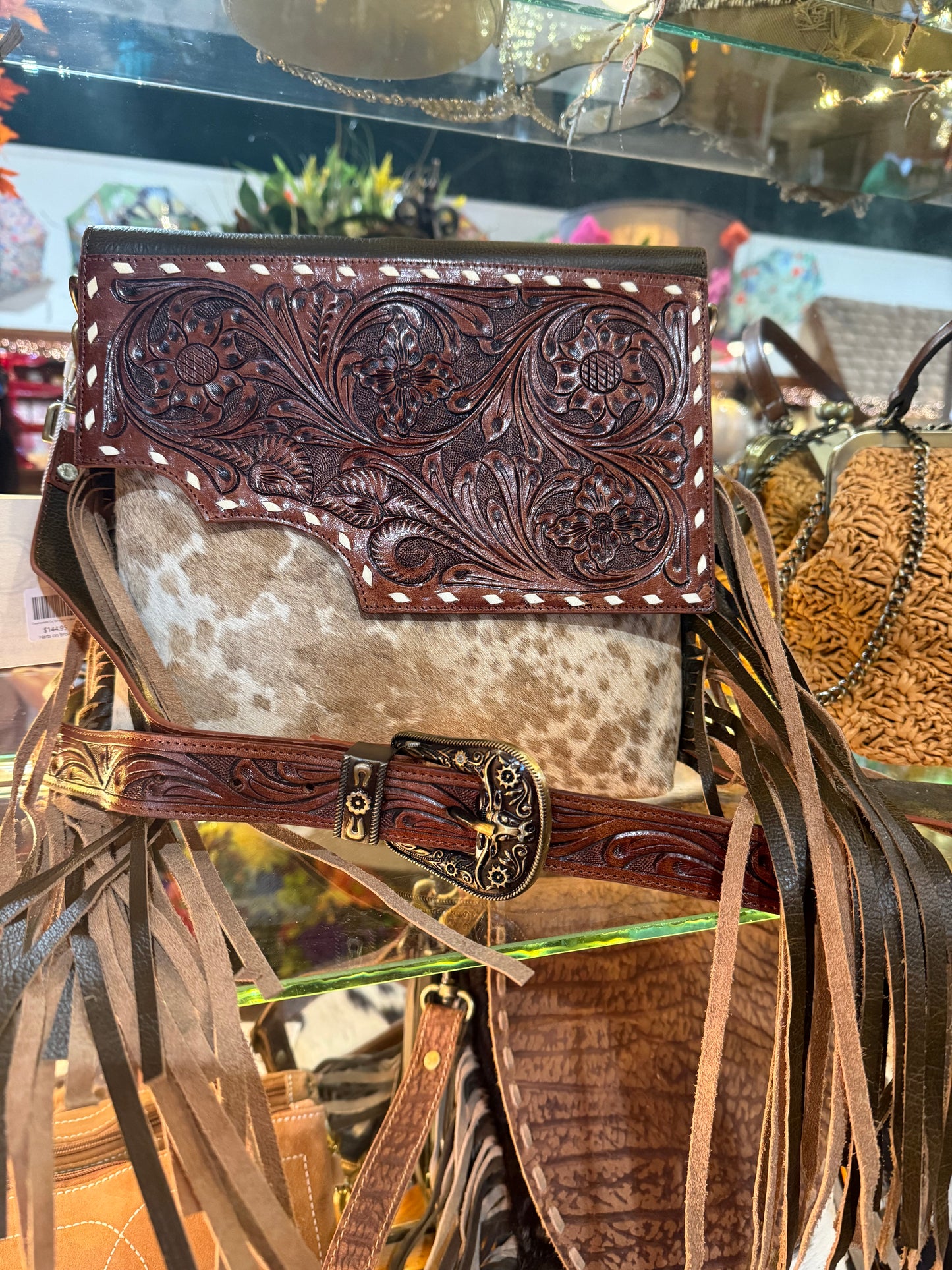 Countryside Co. Georgia Conceal Carry Tooled Leather Purse