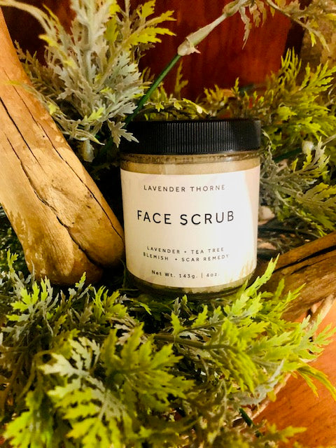 Lavender Thorne Face Scrub