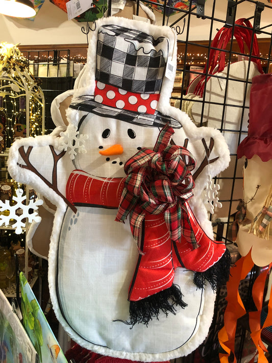 Snowman Door Hanger