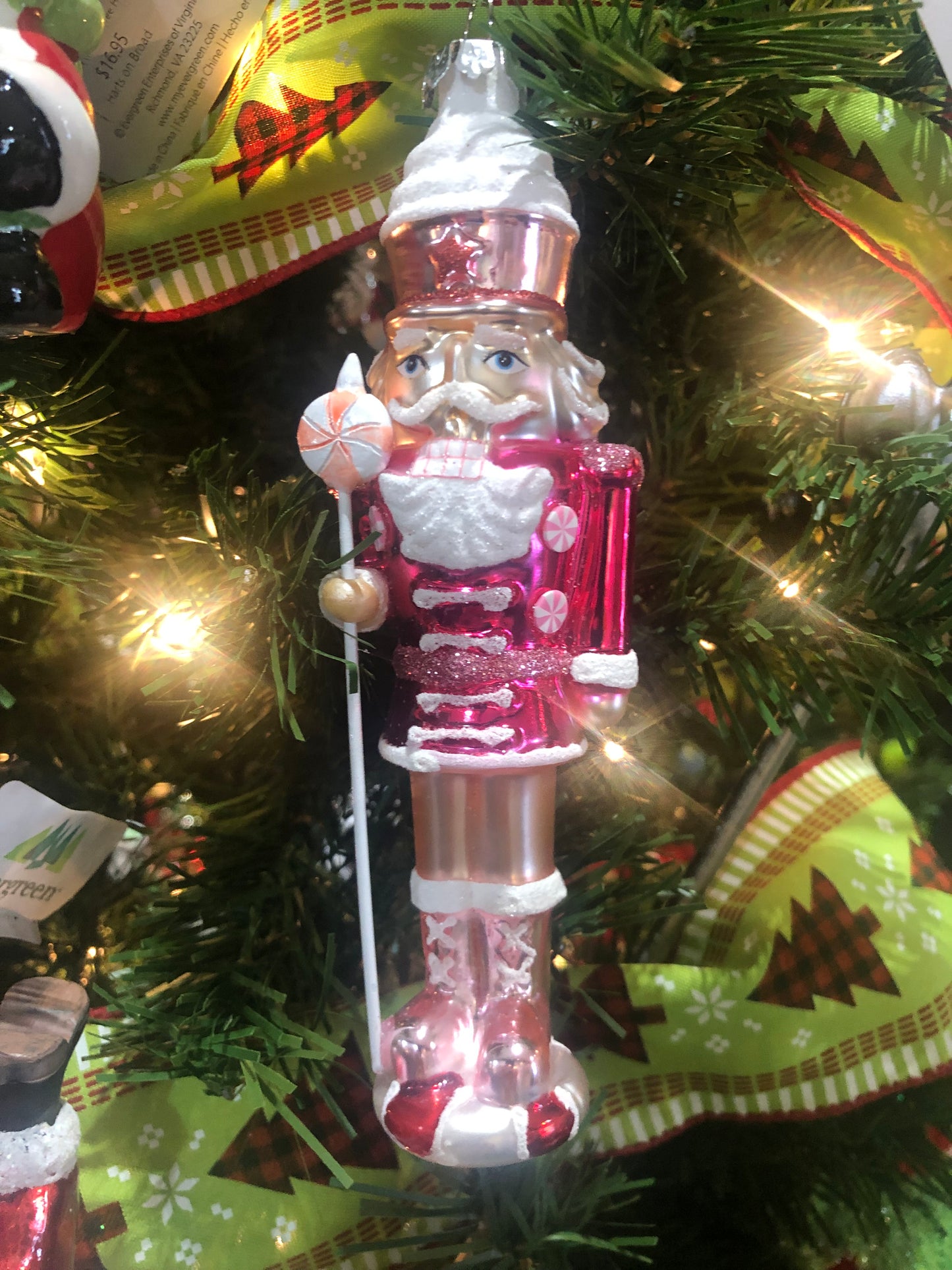 Nutcracker Christmas Ornament