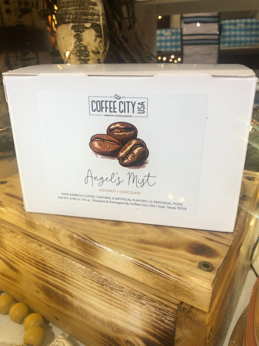 Coffee City USA Angel's Mist Individual Pods