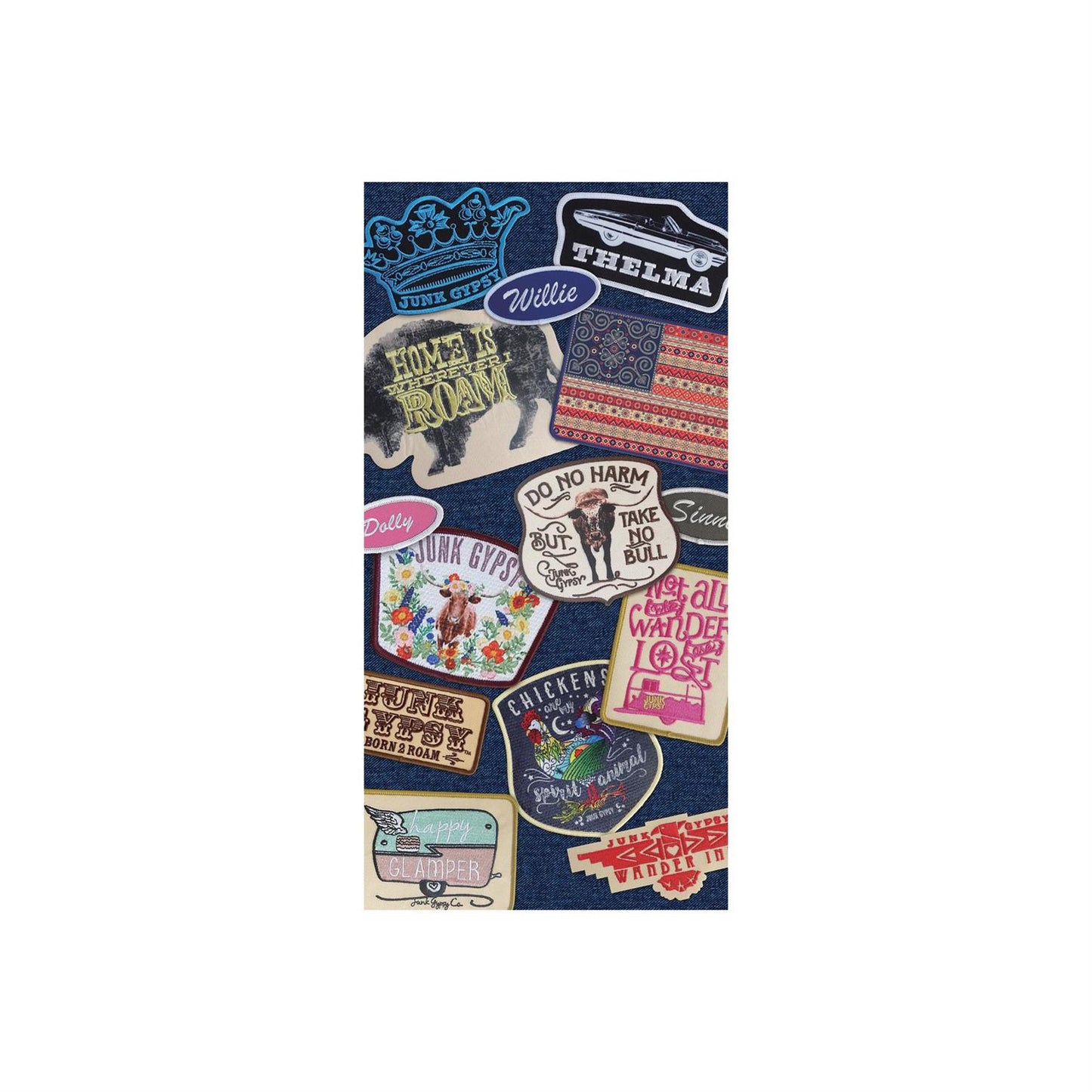 Americana BOHO by Junk Gypsy, Quick Dry Towel