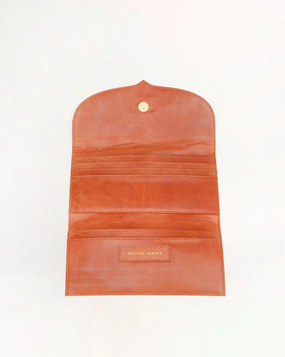 Loyal West Gloriana Wallet In Handtooled Leather