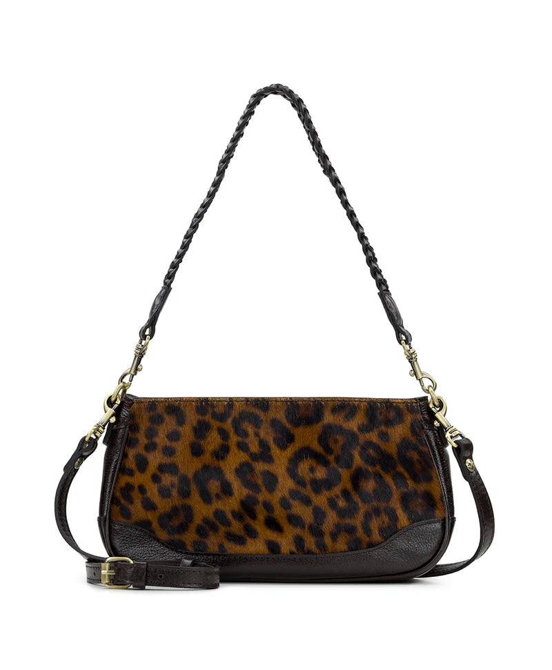 Patricia Nash Nove Crossbody-Leopard Haircalf