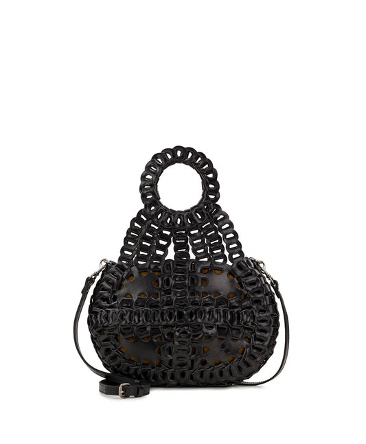 Patricia Nash Ticci Crossbody-Chainlink Leather