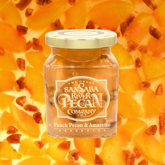 San Saba River Peach Pecan & Amaretto Preserves