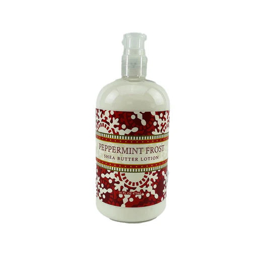 Greenwich Bay Trading Company Peppermint Frost Scented Shea Butter Lotion 16 Fl. Oz.