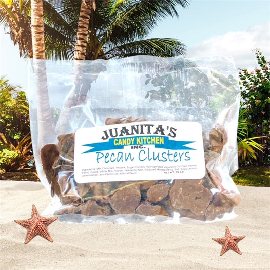 Juanita's Candy Kitchen Chocolate Pecan Clusters
