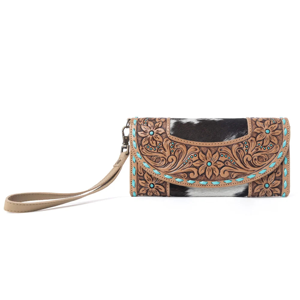Myra Stoneflower Hairon Leather Wallet