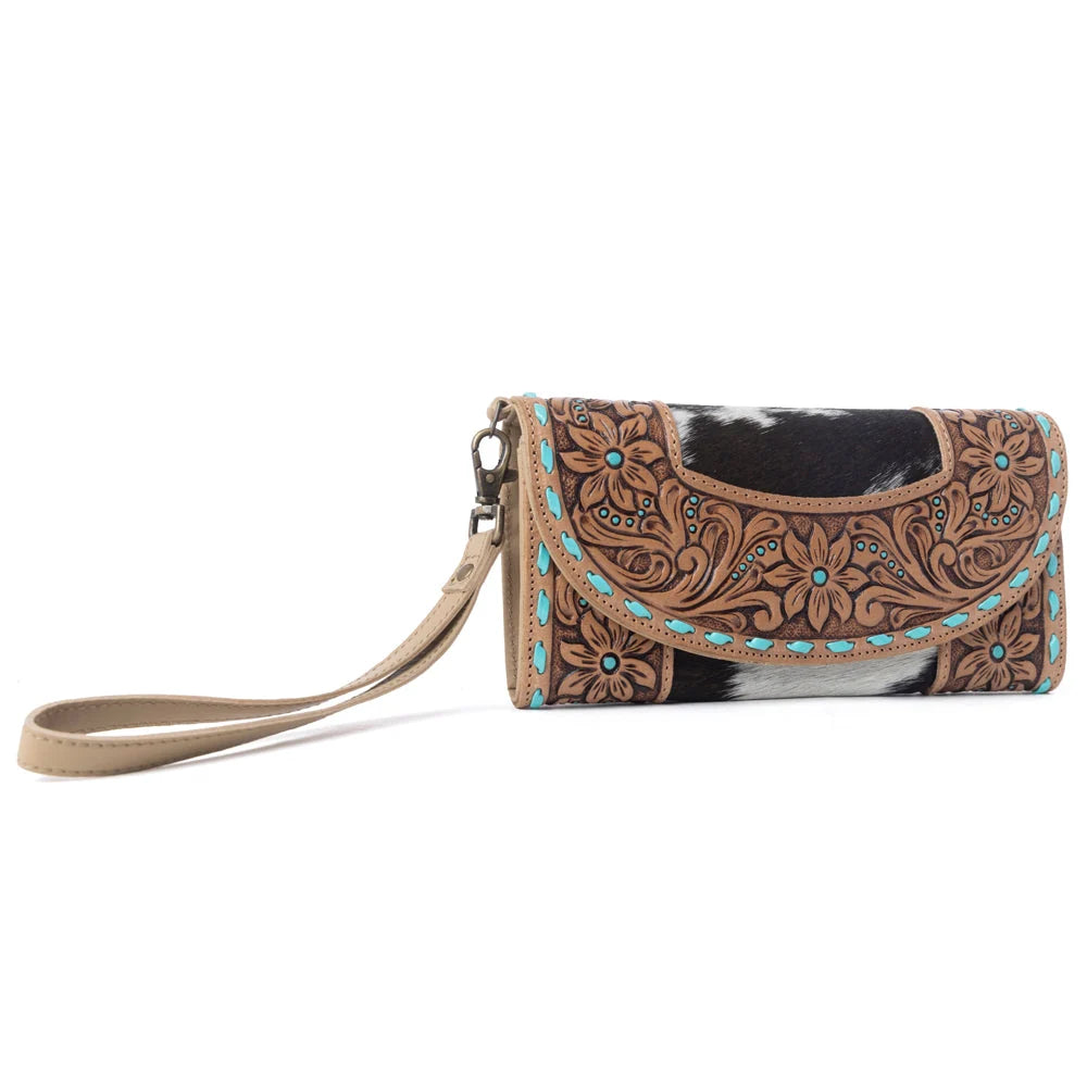 Myra Stoneflower Hairon Leather Wallet