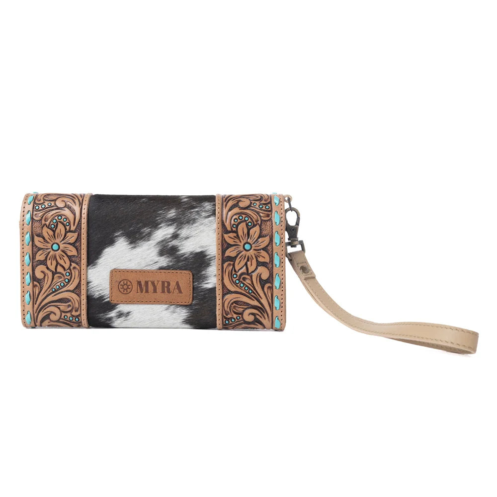 Myra Stoneflower Hairon Leather Wallet