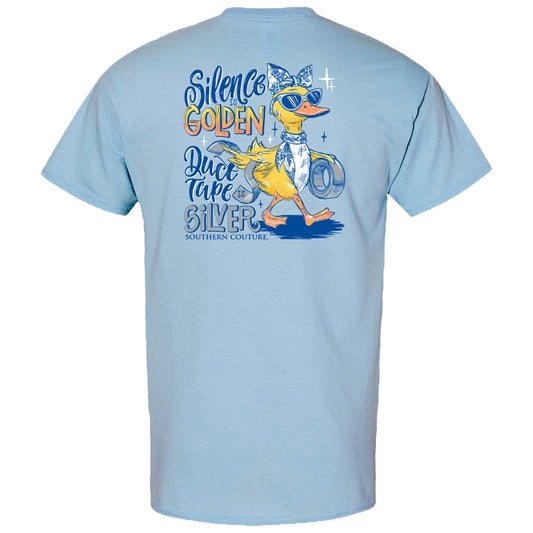 Southern Couture Classic Silence Is Golden Duck T-Shirt