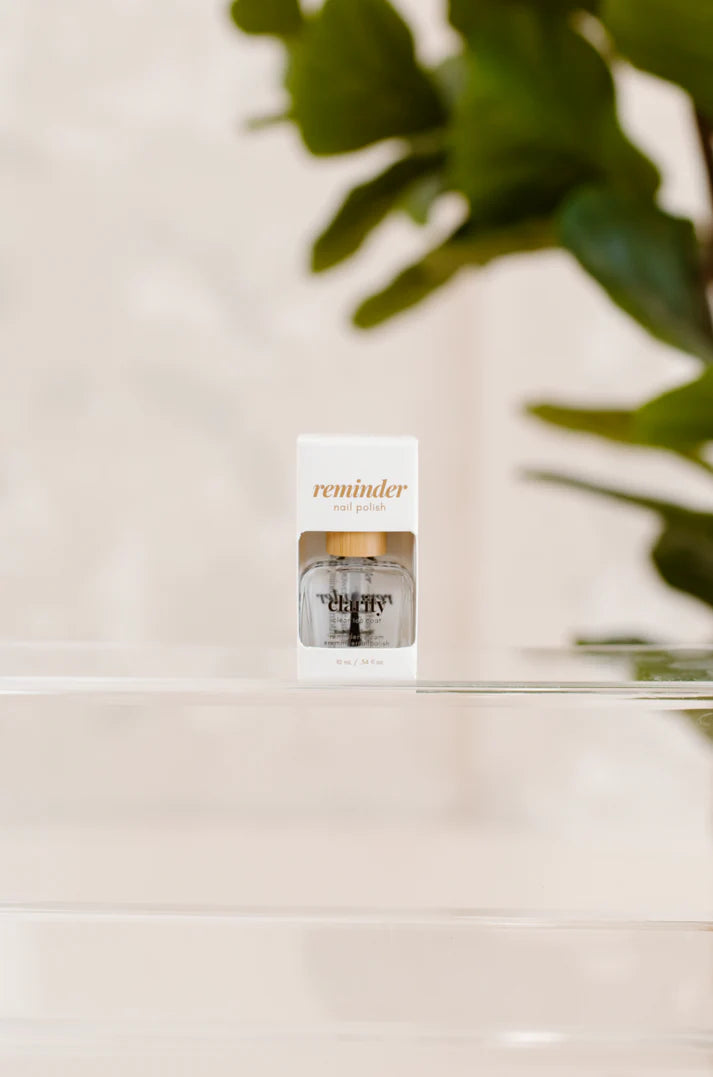 'clarity' protective top coat by reminder