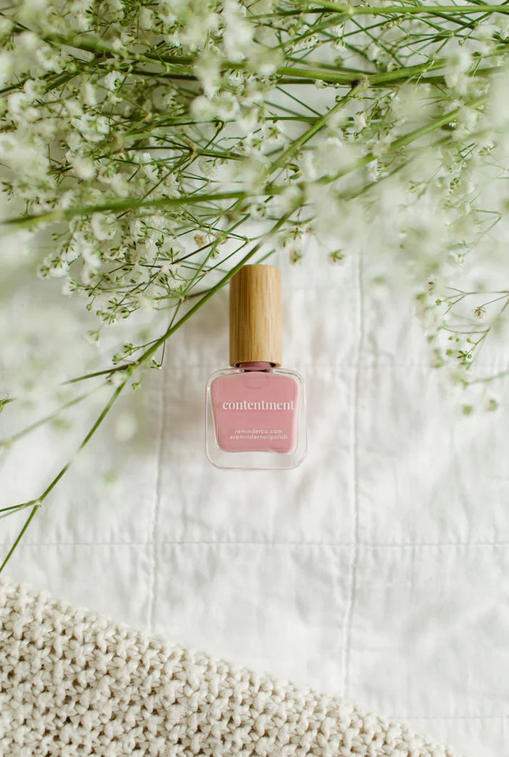 contentment nail polish by reminder