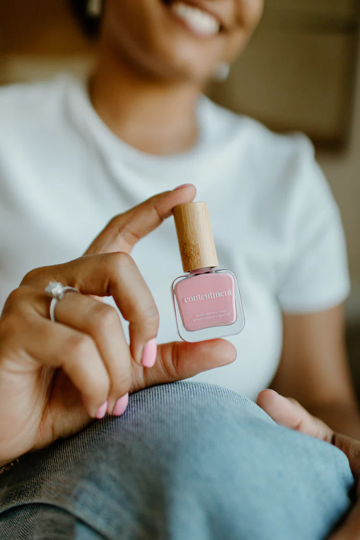 contentment nail polish by reminder