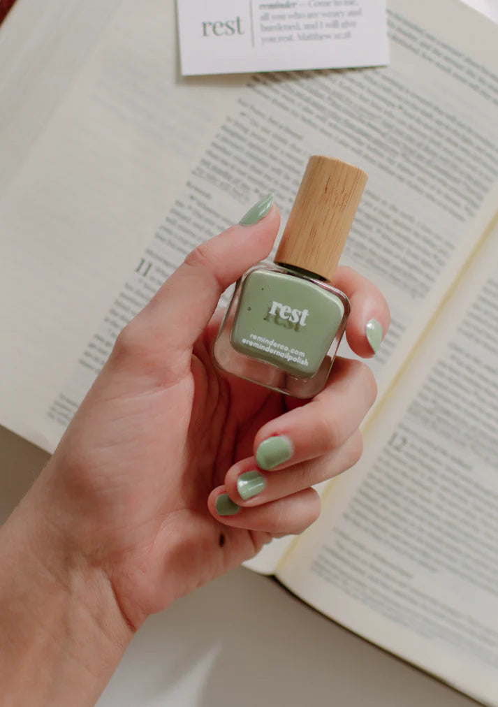 rest nail polish by reminder