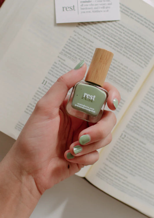 rest nail polish by reminder